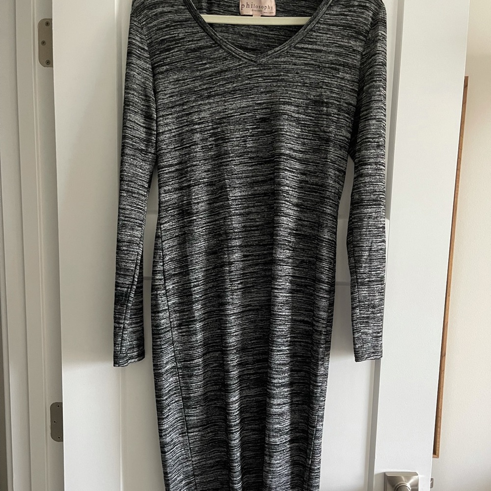 Midi long sleeve dress - Fall Fashion